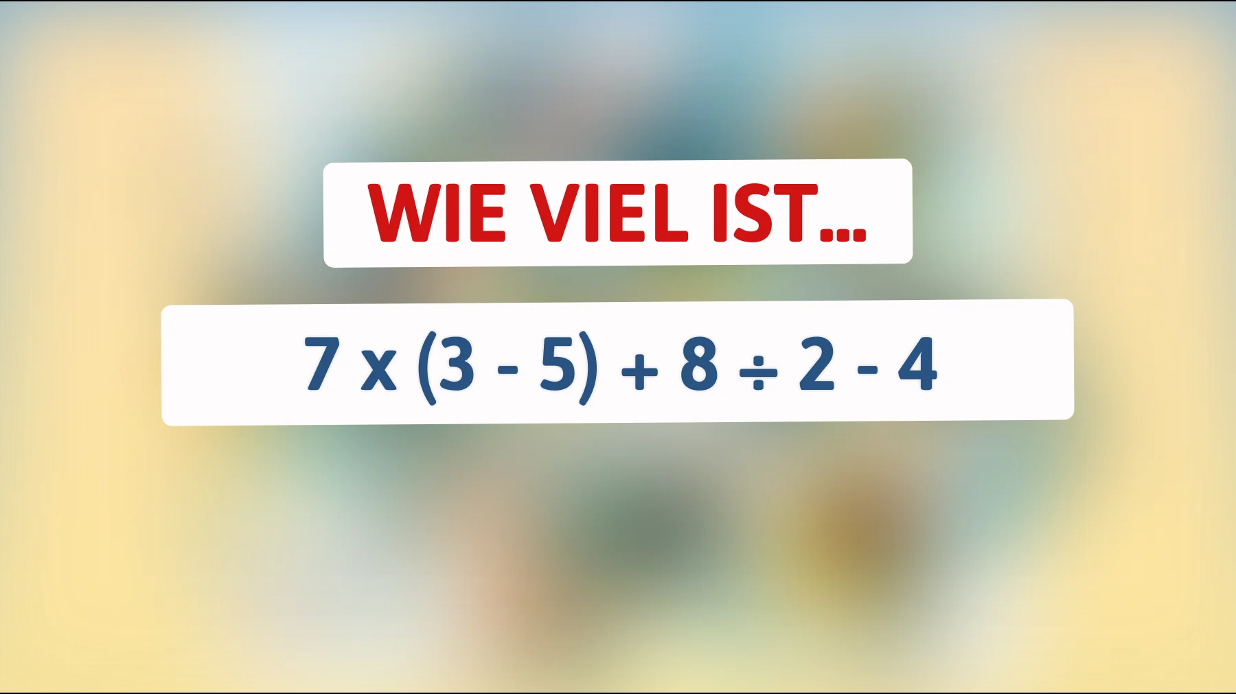 Nur 1% können diese mathematische Herausforderung lösen: Kannst du es? Finde heraus, ob du zur Elite der Denker gehörst!"