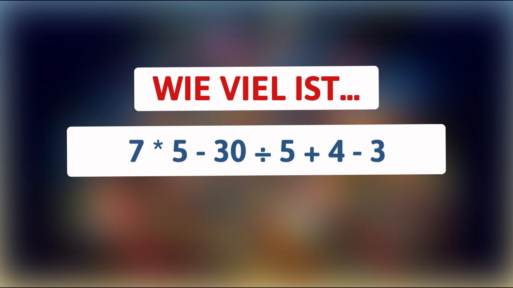 Dieses Rätsel kann nur ein wahrer Denksport-Meister knacken! Bist du klug genug?"