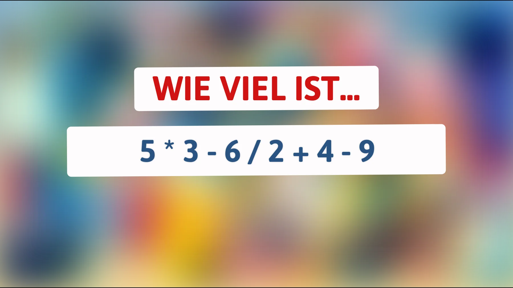 Hast du das Zeug, dieses mathematische Rätsel zu knacken, das nur die intellektuell Stärksten lösen können?"