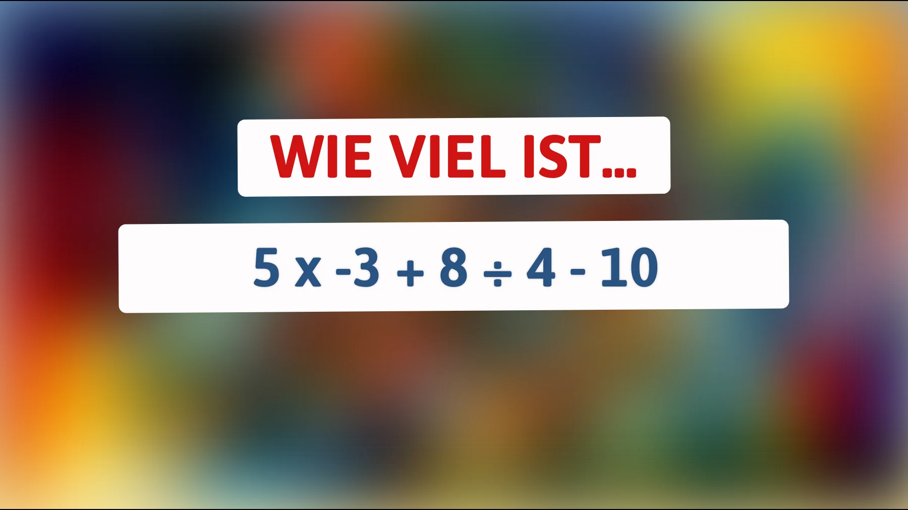 Kannst du es lösen? Das mathematische Rätsel, das selbst Experten zum Grübeln bringt!"
