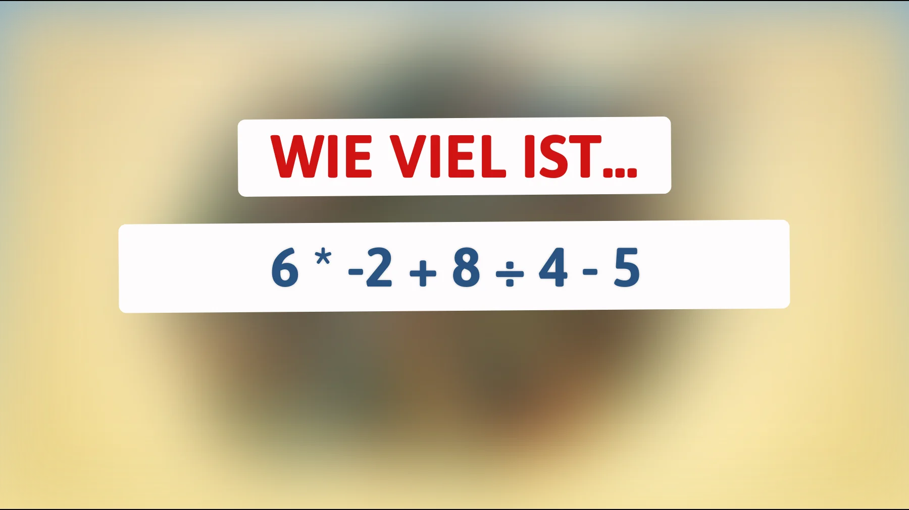 Nur 5% der Menschen können diese mathematische Herausforderung lösen – gehörst du dazu?"
