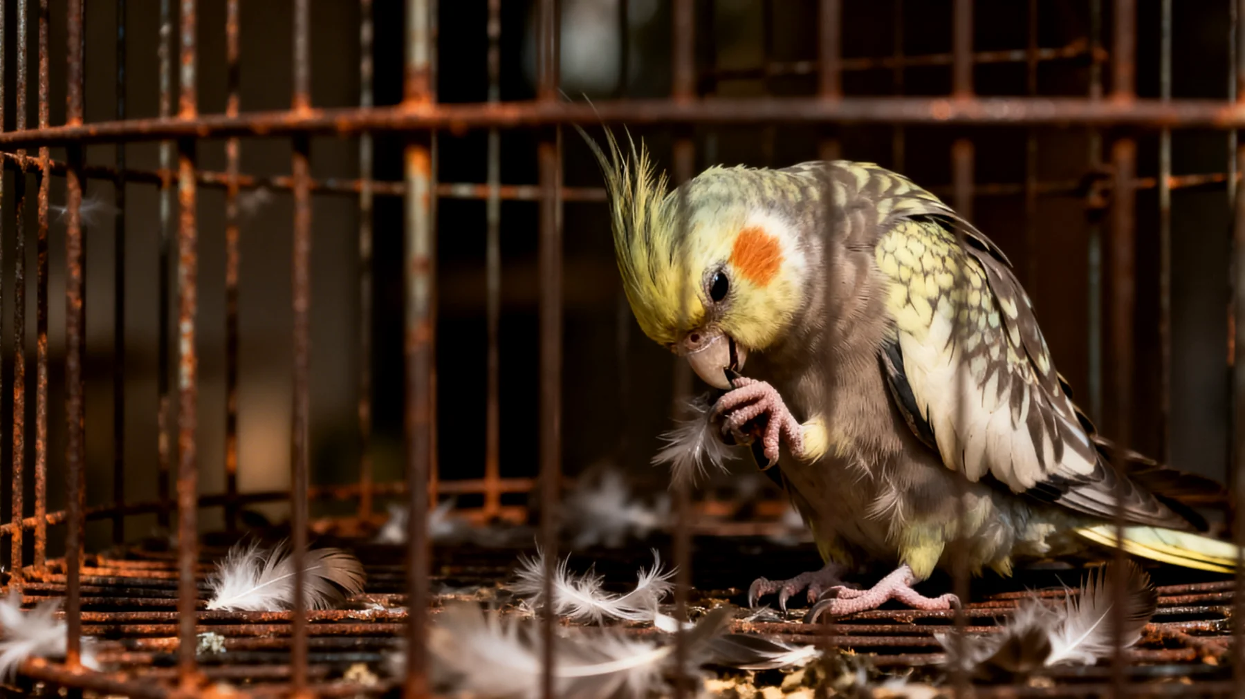 Erwachsene Nymphensittiche neigen dazu, Verhaltensprobleme wie übermäßiges Schreien, Federpicken oder Aggressivität zu entwickeln, wenn sie nicht ausreichend mental stimuliert werden und keine regelmäßigen Trainingseinheiten erhalten"